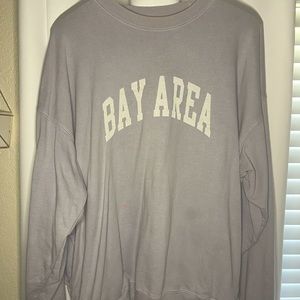 Brandy Melville Oversized Crewneck - pockets